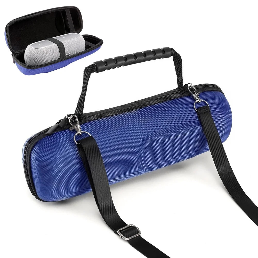 For Harman Kardon LUNA Carrying Bag Bluetooth-compatible Speaker EVA Crossbody Bag - Blue - 1