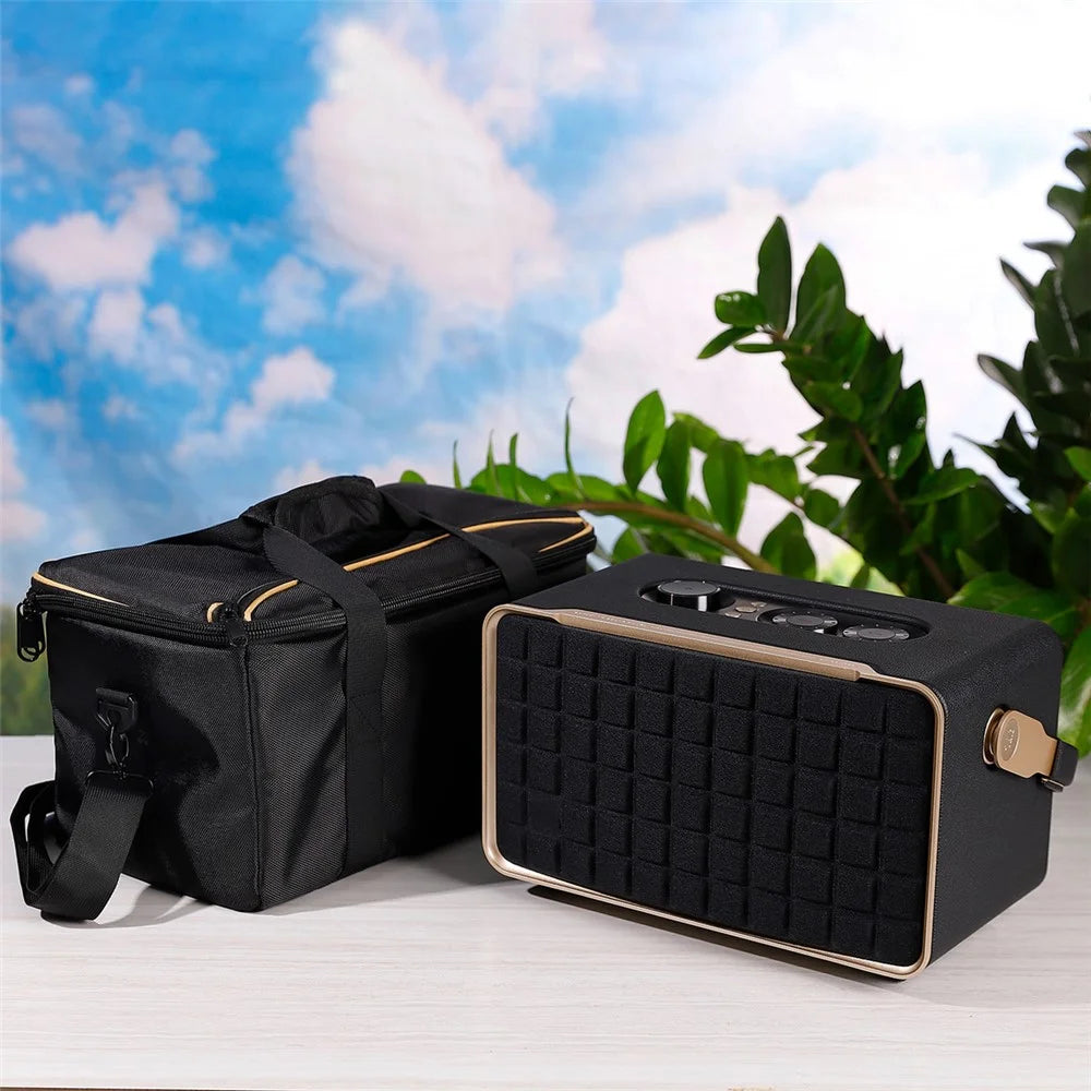 For JBL AUTHENTICS300 Bluetooth-compatible Speaker 600D Oxford Cloth Storage Bag with Shoulder Strap - 6