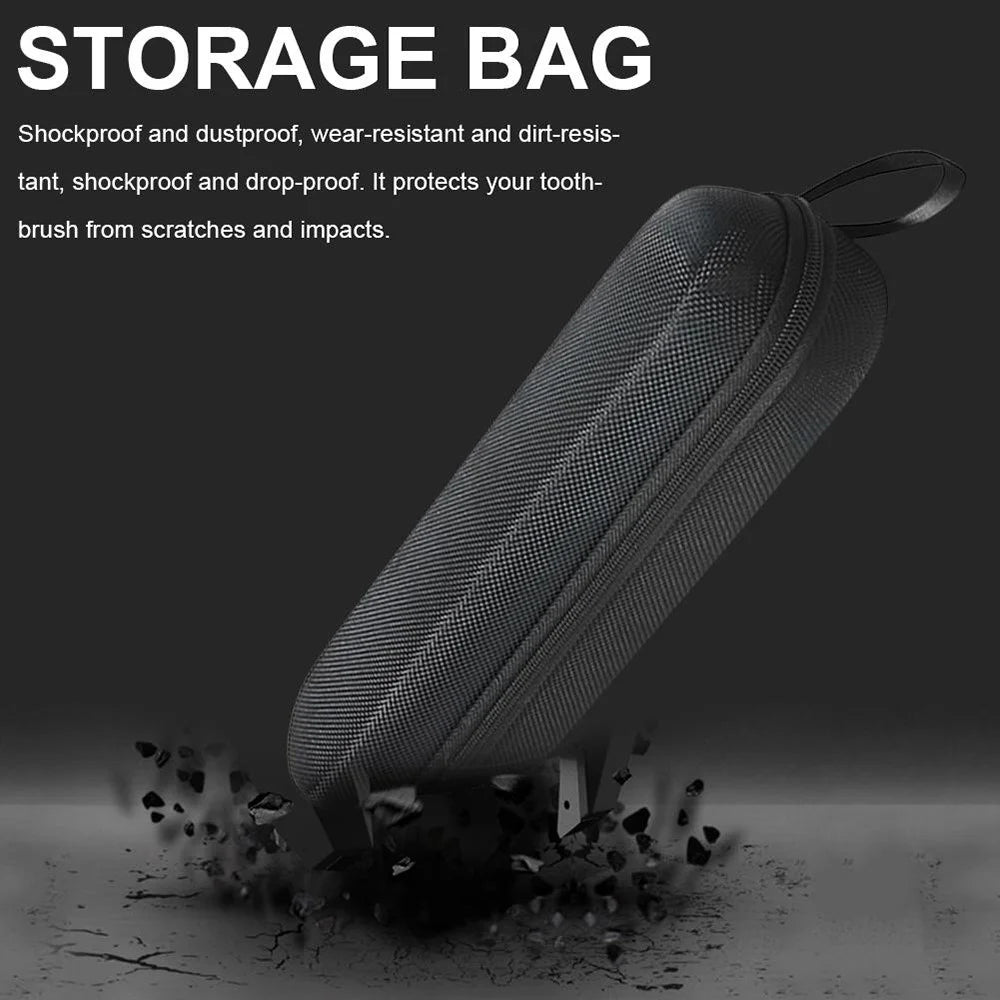 For Oral-B Pro / Mijia / Philips Electric Toothbrush Travel Case Nylon Canvas Portable Carrying Bag - 7