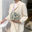 Cool PU Leather Jacket Shape Women Crossbody Shoulder Bag with Chain Strap - Yellow - 6
