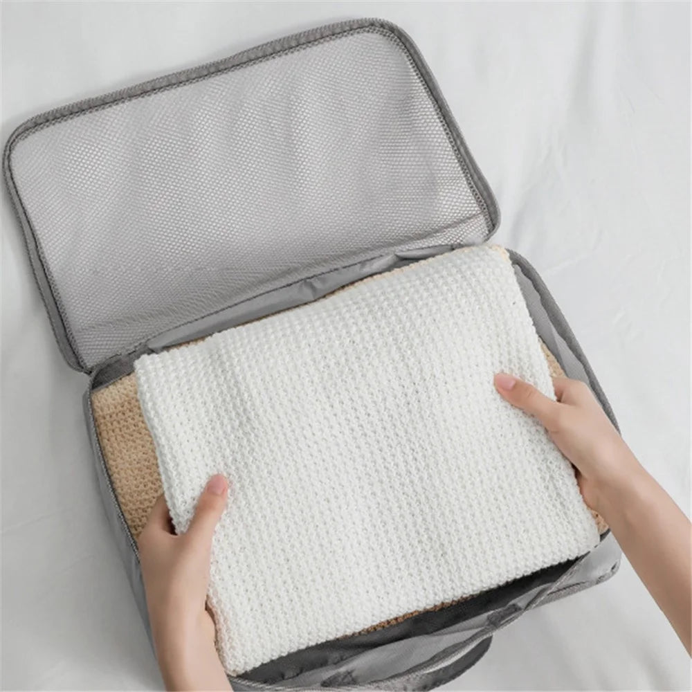 MOHO&HOME MDJ6521 Travel Clothes Storage Bag Oxford Cloth Portable Luggage Organizer Pouch, Size M - 3