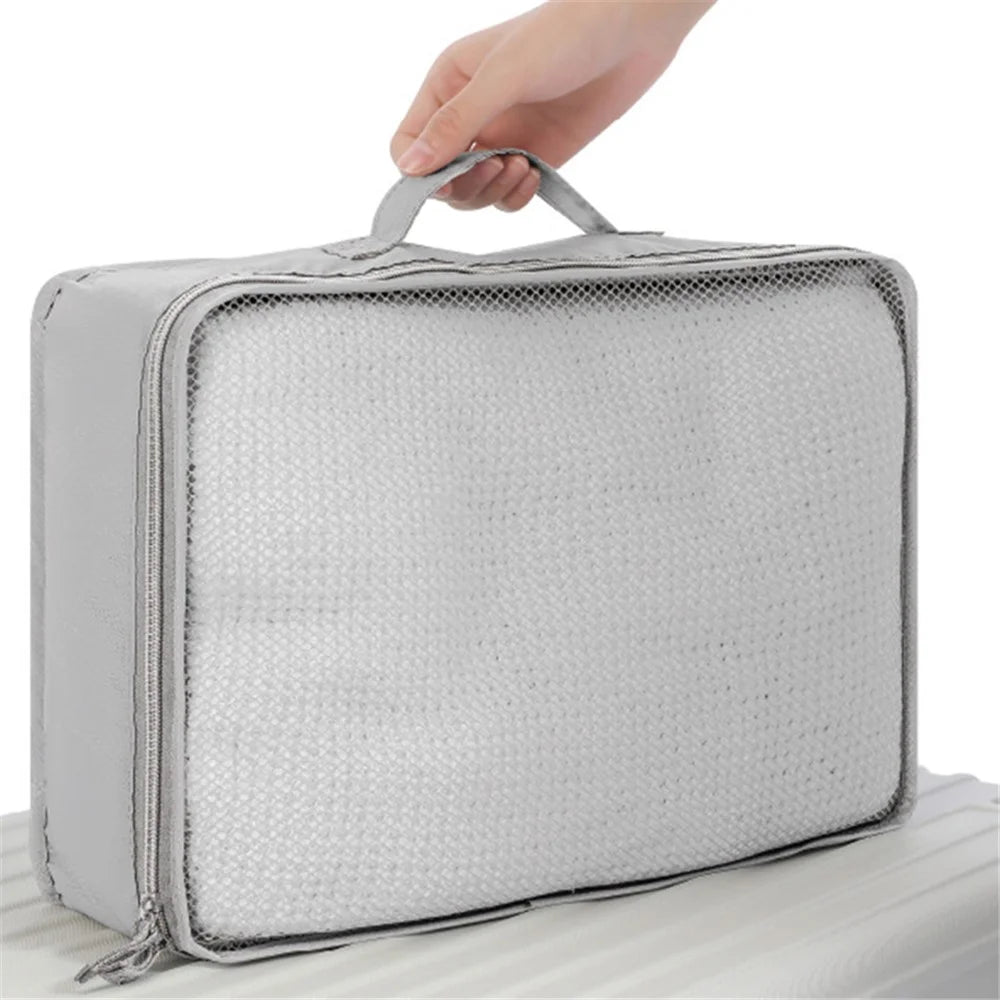 MOHO&HOME MDJ6521 Travel Clothes Storage Bag Oxford Cloth Portable Luggage Organizer Pouch, Size M - 4