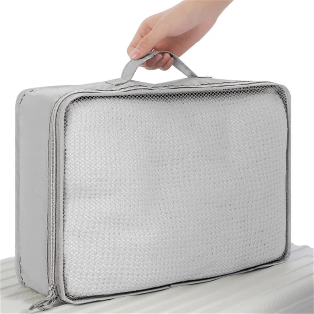 MOHO&HOME MDJ6521 Portable Luggage Organizer Pouch Oxford Cloth Travel Clothes Storage Bag, Size S - 3