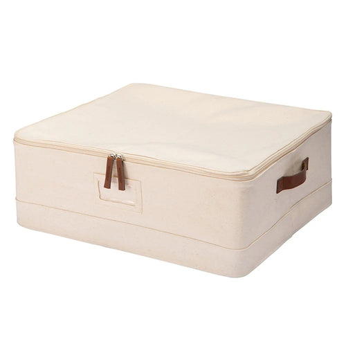 MOHO & HOME MDJ6169 Blanket Quilts Under Bed Storage Container Cotton Storage Bag for Clothes Sweater - 1