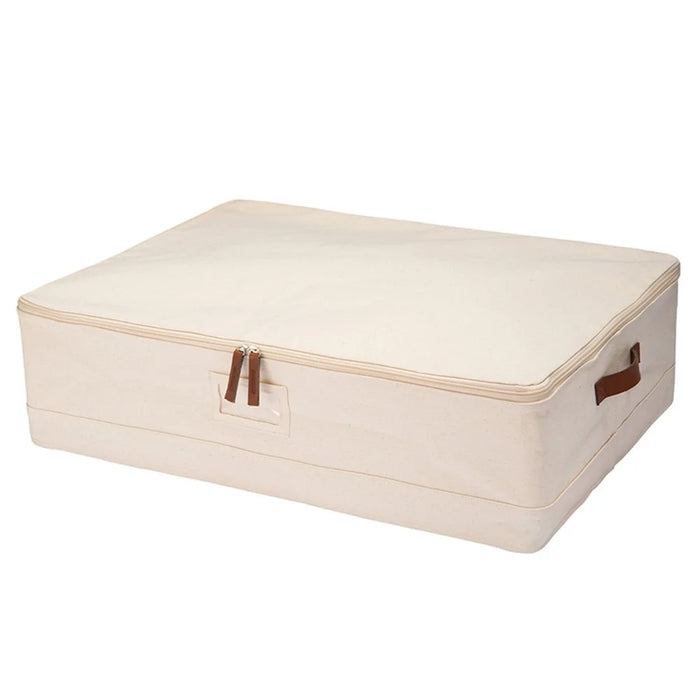 MOHO & HOME MDJ6169 Under Bed Storage Container Cotton Storage Bag for Clothes Sweater Blanket Quilts - 1