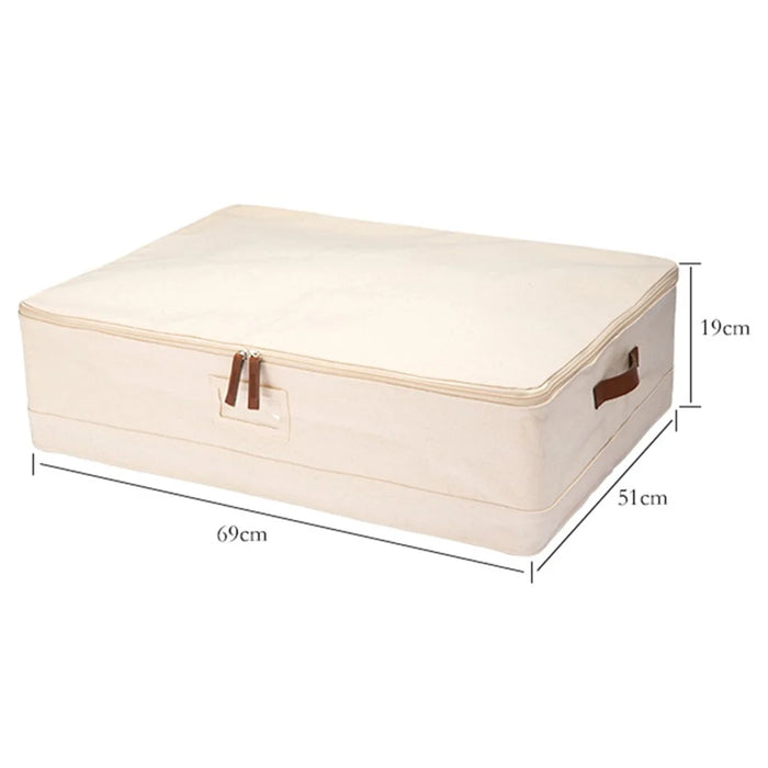 MOHO & HOME MDJ6169 Under Bed Storage Container Cotton Storage Bag for Clothes Sweater Blanket Quilts - 7