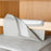 MOHO & HOME 6312 Clear Lid Design 10 Layer Hat Storage Bag Non-woven Wardrobe Hanging Organizer, 23*30*150cm - Grey - 3