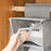 MOHO & HOME 6312 Clear Lid Design 10 Layer Hat Storage Bag Non-woven Wardrobe Hanging Organizer, 23*30*150cm - Grey - 6