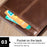 RFID Blocking Men's Wallet Top-Layer Cowhide Leather Clutch Purse Hand Bag Card Holder Billfold - Dark Brown - 7