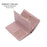 PERFECT FOR YOU 6329-001 Solid Color PU Leather Women Short Wallet Clutch Bag - Pink - 4