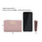 PERFECT FOR YOU 6329-001 Solid Color PU Leather Women Short Wallet Clutch Bag - Pink - 6