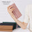 PERFECT FOR YOU 6301-017 Women Long Purse Cards Cash Phone Holder PU Leather Clutch Bag - Pink - 3