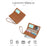 FOREVER YOUNG 8302-007Y Cellphone Purse Long Wallet PU Leather Women Clutch with Wrist Strap - Blue - 3