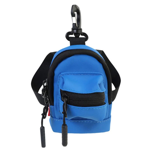 Mini Neck Hanging Coin Purse Men Women Oxford Cloth Sport Cycling Keys Storage Bag - Blue - 1
