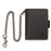 HUMERPAUL BP713 RFID Blocking Wallet Top Layer Cowhide Leather Metal Card Slot Coin Purse with Chain - Black - 2