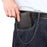 HUMERPAUL BP713 RFID Blocking Wallet Top Layer Cowhide Leather Metal Card Slot Coin Purse with Chain - Black - 6