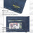 MENBENSE D2406-M Men's Wallet Multiple Card Slots PU Leather Cash Money Storage Pouch Billfold - Blue - 2