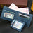 MENBENSE D2406-M Men's Wallet Multiple Card Slots PU Leather Cash Money Storage Pouch Billfold - Blue - 5
