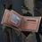 MENBENSE D3301-4 Men's Wallet PU Leather Card Case Billfold Change Storage Pouch - Dark Brown - 3