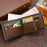 MENBENSE D3301-4 Men's Wallet PU Leather Card Case Billfold Change Storage Pouch - Dark Brown - 5