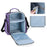 Double Layer Nail Polish Organizer Bag with 2 Removable Pouches and Tools Storage Sections - 3