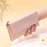BAELLERRY N2403 Long Wallet PU Leather Cell Phone Pouch Bag Women's Clutch Purse Handbag - Pink - 4