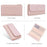 BAELLERRY N2403 Long Wallet PU Leather Cell Phone Pouch Bag Women's Clutch Purse Handbag - Pink - 5
