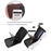 BAELLERRY D5103 Splicing Design Card Holder Coin Purse Men's RFID Blocking Wallet PU Leather Billfold - Coffee - 3