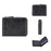 BAELLERRY D5107 Men's Retro RFID Blocking Wallet Zipper PU Leather Card Holder Billfold - Black - 6