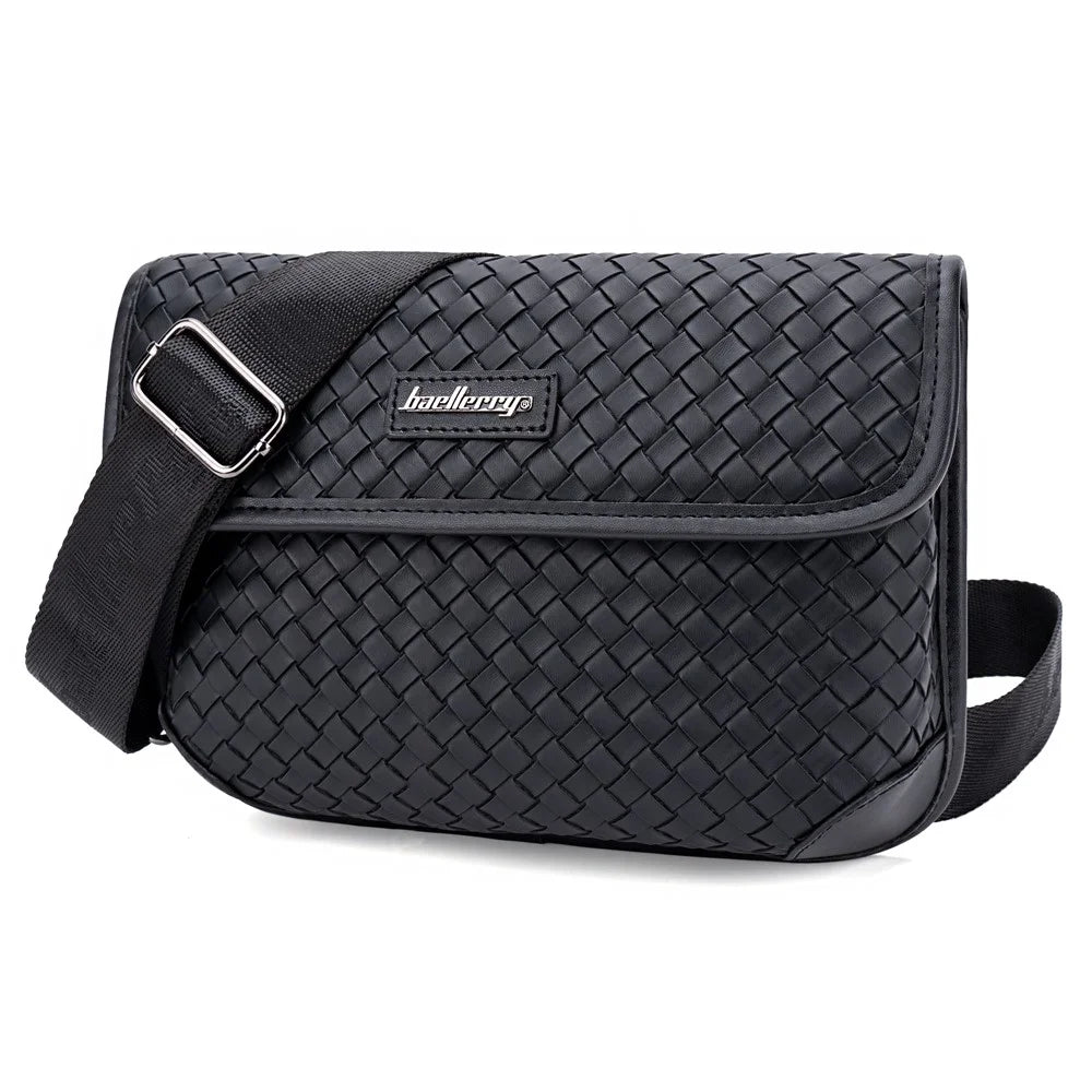 BAELLERRY N8915 Business Style Satchel PU Leather Crossbody Shoulder Bag Travel Commuting Daypack - 1