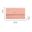 BAELLERRY N8918 Women's Clutch Bag PU Leather Wristlet Wallet Card Carrying Purse Keys Phone Organizer - Pink - 7