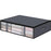 4 Handle Design Non-woven Fabric Foldable Clothing Storage Bag Blanket Clothes Toys Storage Bag - Grey - 1