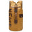 Casual Retro Waxed Canvas+Cowhide Backpack Waterproof Men Travel Luggage Bag - Yellow - 1