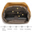 Casual Retro Waxed Canvas+Cowhide Backpack Waterproof Men Travel Luggage Bag - Yellow - 3