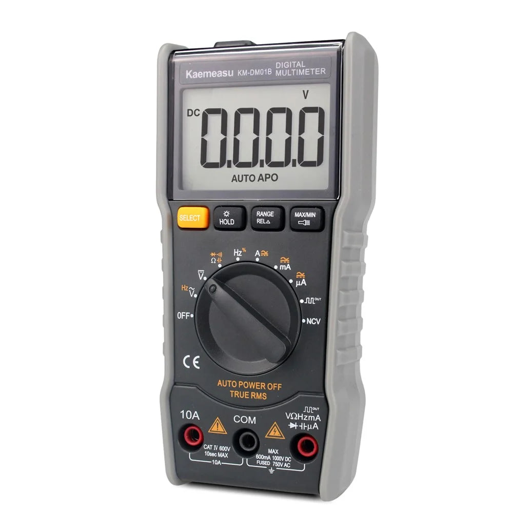 KAEMEASU KM-DM01B High-Precision Auto Multimeter Square Wave Output Multi-Function Multimeter with Flashlight, No Battery - 1