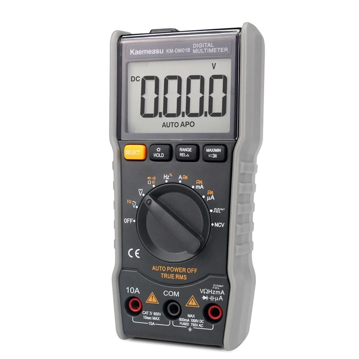 KAEMEASU KM-DM01B High-Precision Auto Multimeter Square Wave Output Multi-Function Multimeter with Flashlight, No Battery - 1