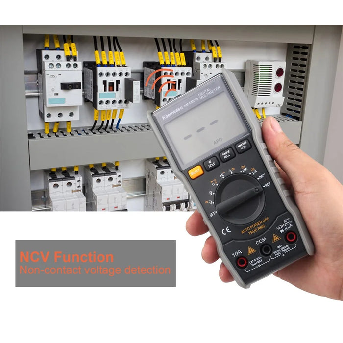 KAEMEASU KM-DM01B High-Precision Auto Multimeter Square Wave Output Multi-Function Multimeter with Flashlight, No Battery - 6