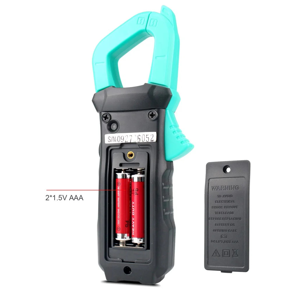 KAEMEASU KM-CM21D Digital Clamp Meter Multimeter Electrical Tester Measuring AC / DC Voltage, Current, NCV (No Battery) - 5