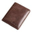 BANYANU N776 Cowhide Men Short Wallet Ultra-thin Card Cash Storage Bag - Retro Cowhide / Coffee - 1