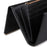 BANYANU BYN-1611 Second-layer Cowhide Women Long Wallet Tri-fold Clutch Purse - Black - 4