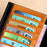 BANYANU BYN-8199 RFID Blocking Women Long Wallet Waxed Cowhide Clutch Bag - Brown - 3