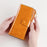 BANYANU BYN-8199 RFID Blocking Women Long Wallet Waxed Cowhide Clutch Bag - Brown - 6