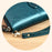 BANYANU BYN-8133 Retro Women Long Wallet Waxed Cowhide Large Capacity Purse - Peacock Blue - 4