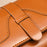 BANYANU BYN-8083 Stylish Women Wallet Pull Strap Oil Wax Cowhide Purse - Brown - 6
