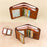 BANYANU N2011 Cowhide Men Tri-fold Short Wallet Cards Cash Holder - Brown - 5