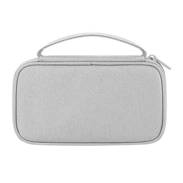 Travel U Disk Data Cable Organizer Digital Accessories Storage Bag, Size M - Dark Grey - 5