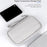 Travel Cable Organizer Waterproof Portable Digital Storage Bag, Size S - Grey - 2