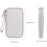 Travel Cable Organizer Waterproof Portable Digital Storage Bag, Size S - Grey - 7