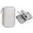 Size S (19x11x5.5cm) Electronics Accessories Bag Travel Organiser Bag for USB Cable SD Card Charger - Grey - 1
