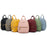 FOREVER YOUNG PL931-5 PU Leather Backpack Women Casual Dual Shoulder Bag - Pink - 5